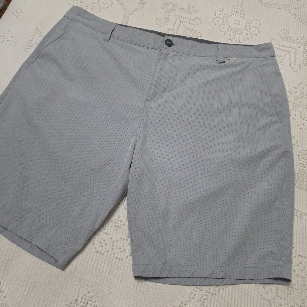Linksoul Shorts Men‎ 40 Flat Front Golf Flat Front Stretch  Polyester Blend